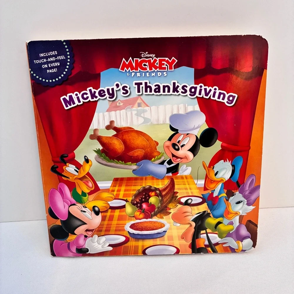 Halloween/ Pumpkins/ Mickey Mouse Thanksgiving Board Book Bundle Set of 4